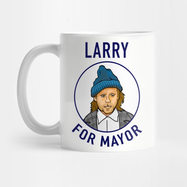 Larry For Mayor by Vandalay Industries